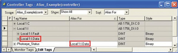 Alias Example