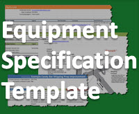 Equipment Specification Template