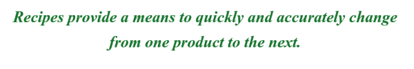 HMI recipes quote