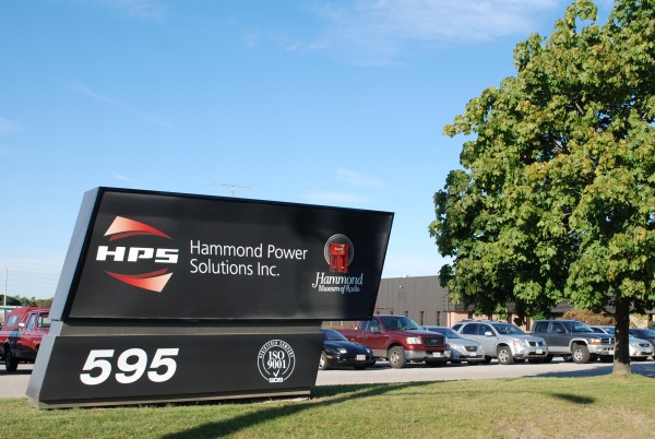 HPS building sign