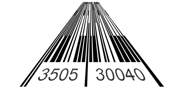 Barcode slant