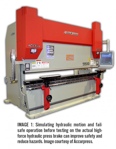Hydraulic motion simulation
