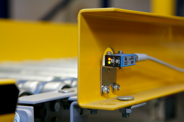Photoelectric sensor in use