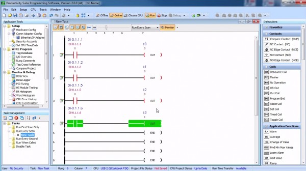 Object Detection and Ladder Logic basics