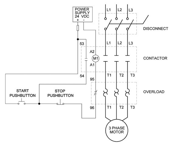 AC Motor On/Off Controls