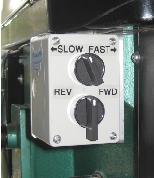 VFD remote control for speed and direction controls