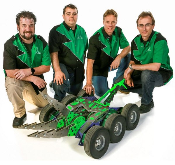 Mutant Robots team wit Lock-Jaw Mutant Robots team with Lock-Jaw