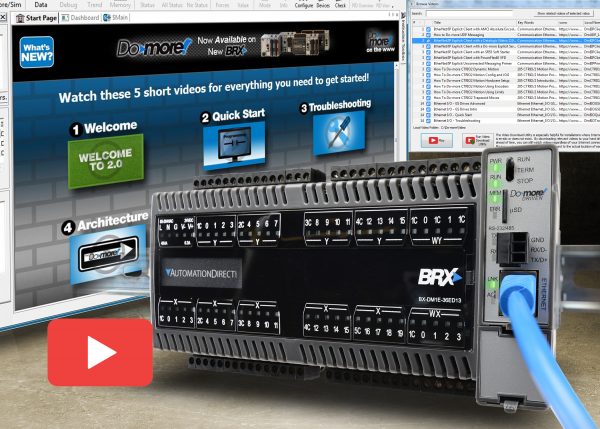 AutomationDirect.com's BRX PLC is Announced as a Finalist in the 2018 Engineers Choice Award in the Machine and Embedded Control - PLCs category 