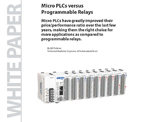 Micro PLCs vs Programmable Relays | White Paper