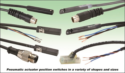 pneumatic actuator position switches