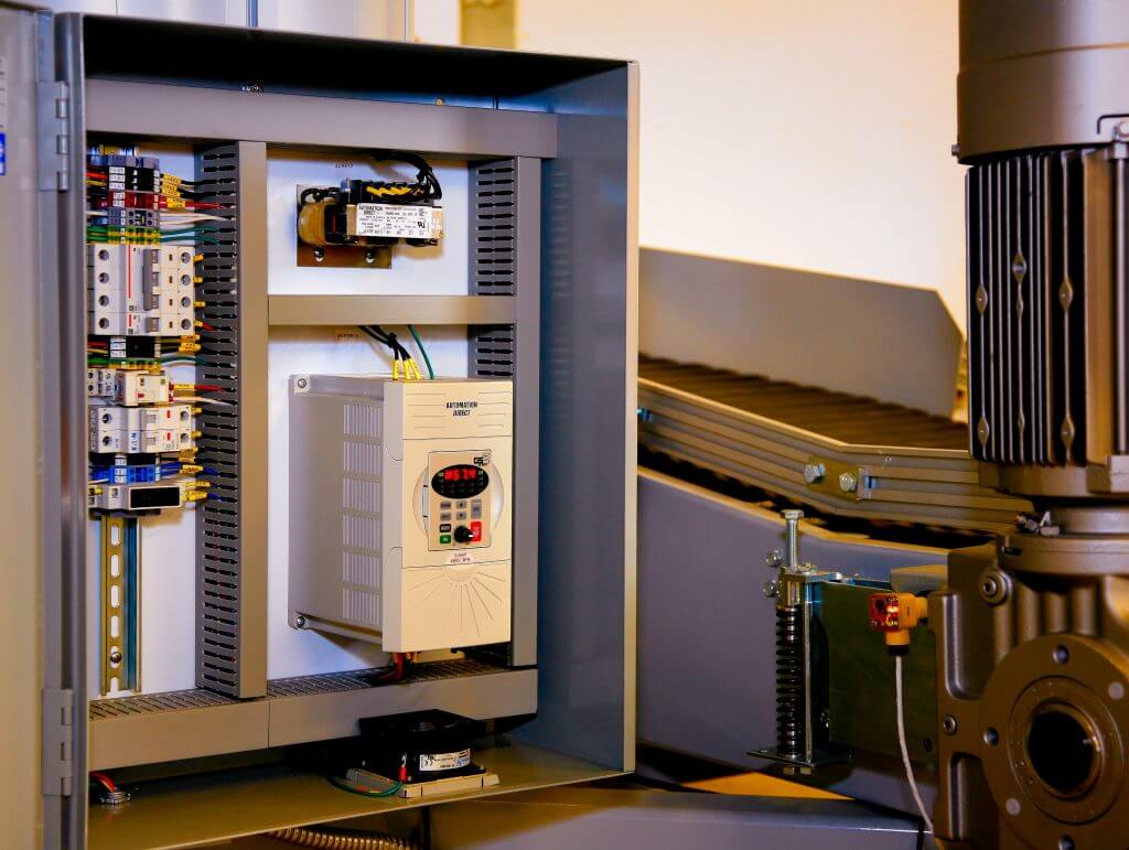 vfd in enclosure cabinet