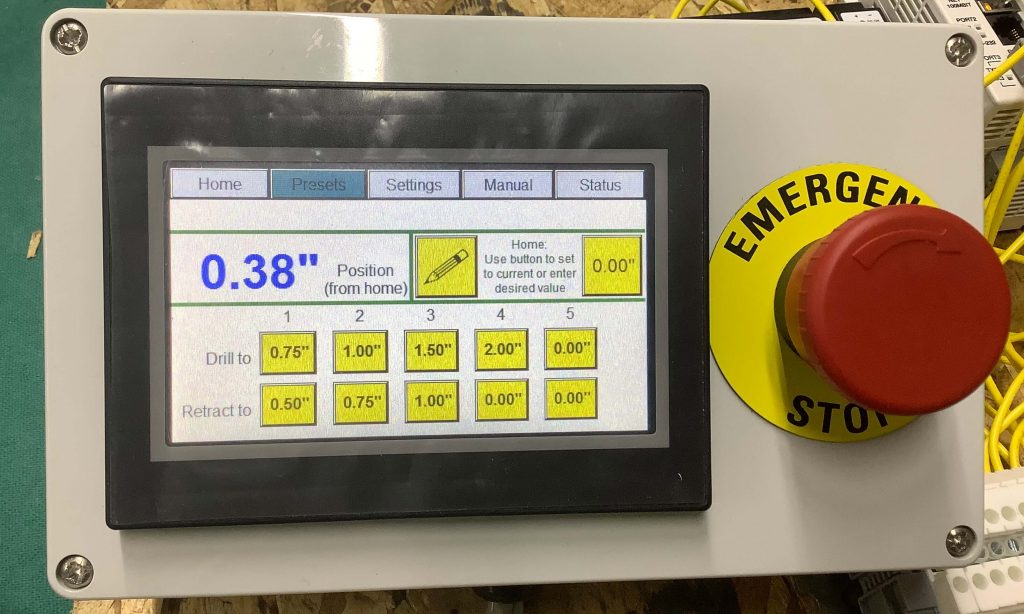 AutomationDirect C-more EA3 series touchscreen HMI