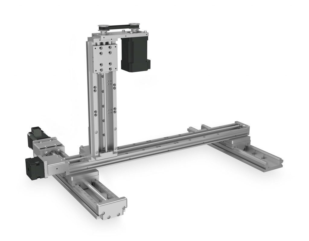 Complete multi-axis motion solutions with linear actuators and slides