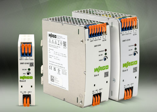 WAGO Eco2 series power supplies