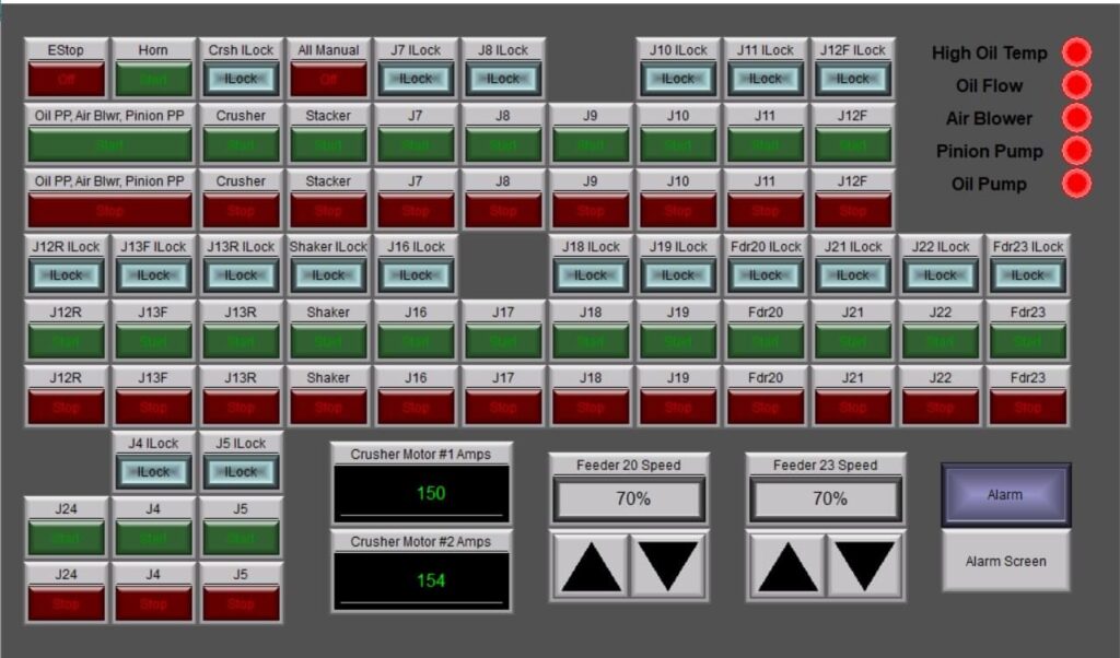 HMI screen