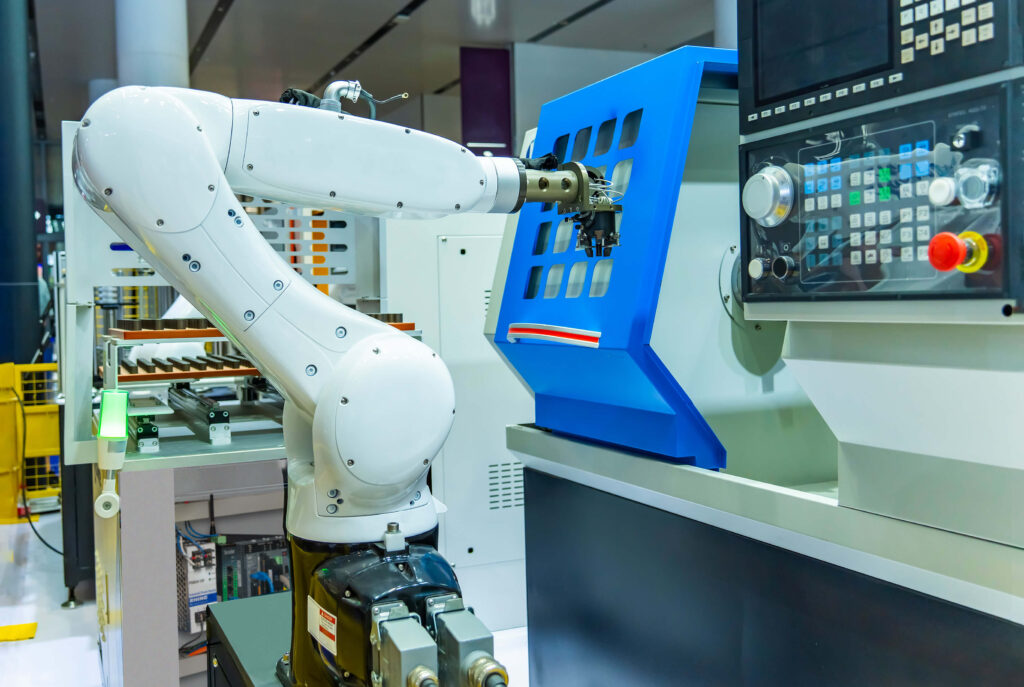 robotic arm controlled by plc