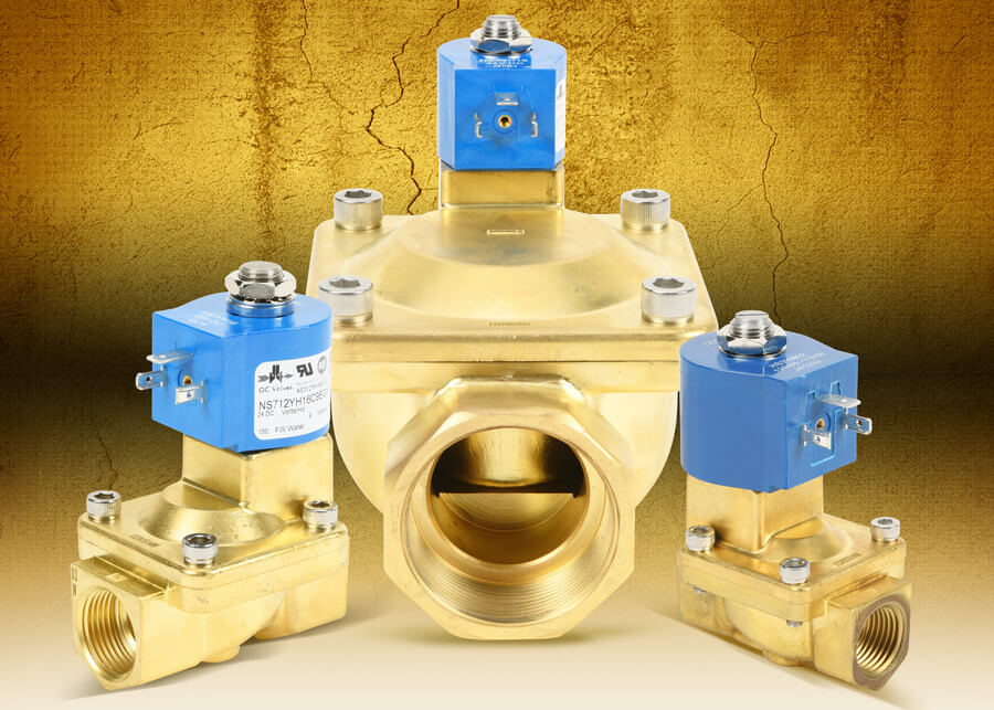 GC Valves 71 series 2-port water valves