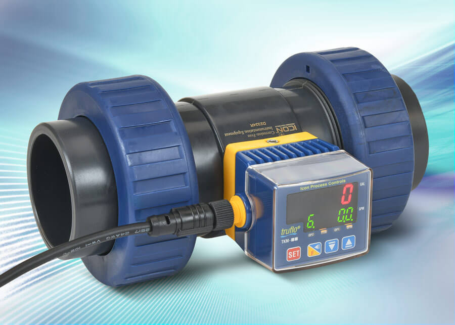 ICON Process Controls Truflo® TKM series paddle wheel liquid flow meters