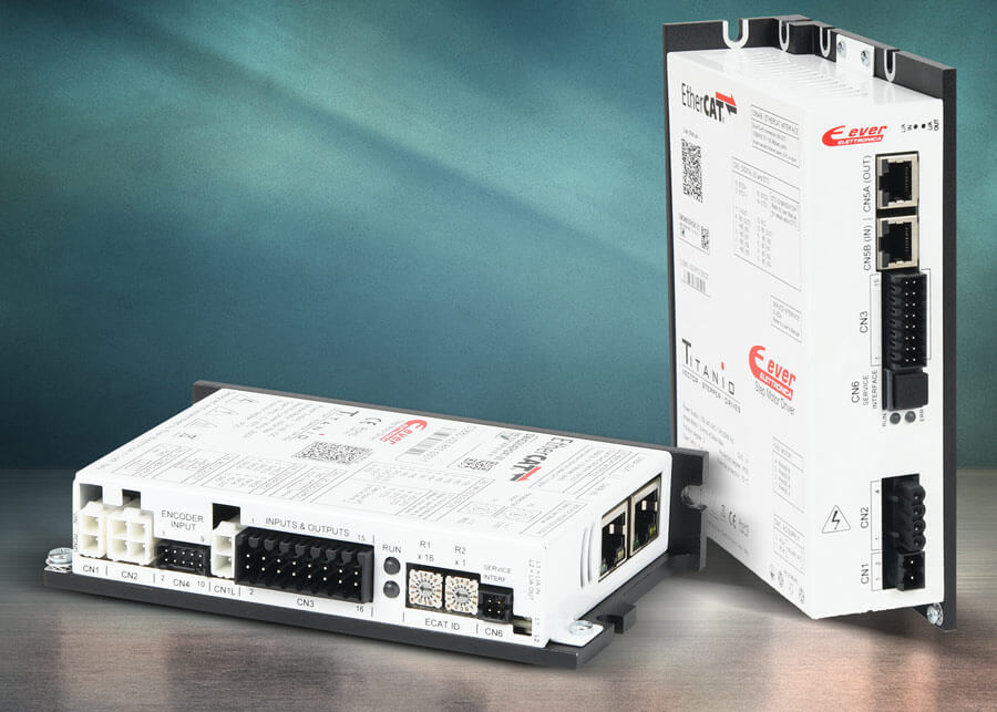 AutomationDirect has added EtherCAT-capable stepper drives from Ever Motion Solutions® that offer peak performance and a rich feature set.