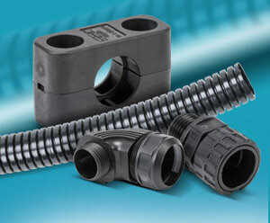 Murrplastik Solid Corrugated Tubing & Fittings