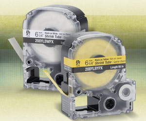 Additional Epson LabelWorks Heat-Shrink Tube Labels from AutomationDirect