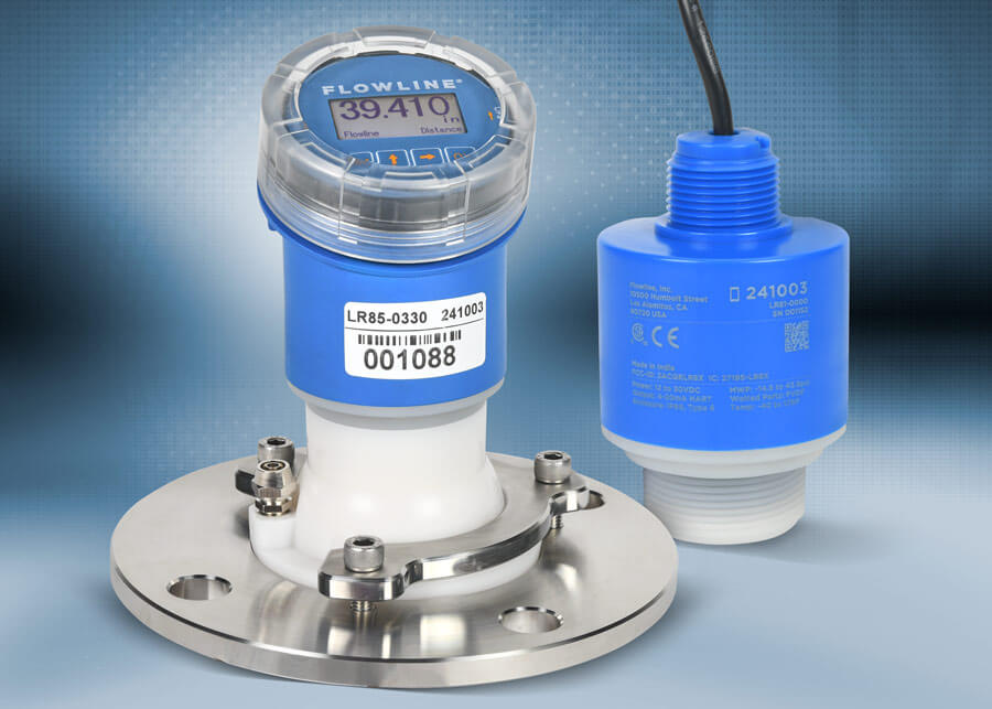 Flowline LR80 series EchoBeam FMCW radar level sensors