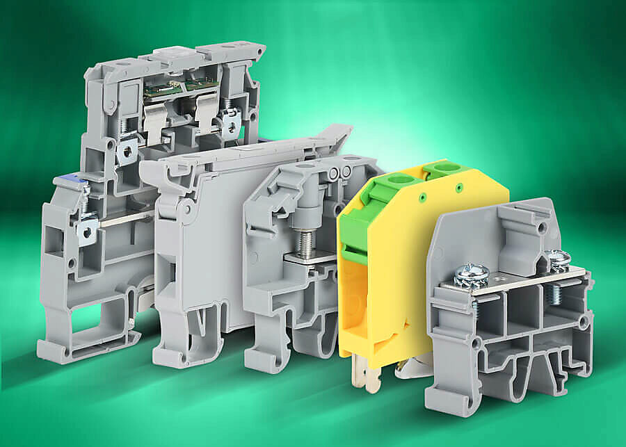 Konnect-It Screw-type Ring, Fork, Quick Connect & Multi-function Terminal Blocks