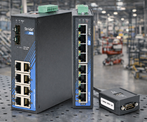 Stride Pro Unmanaged+ Ethernet Switches from AutomationDirect