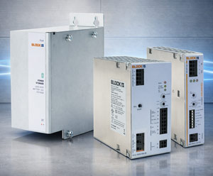 BLOCK Power Advanced Series Power Supplies with Battery Control / UPS