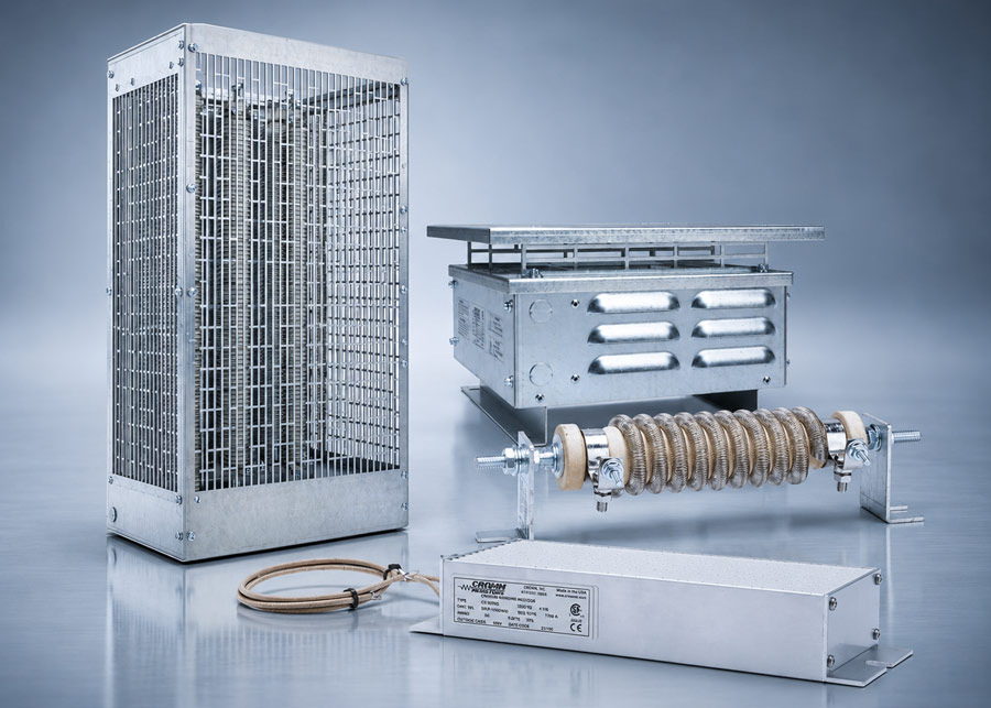 AutomationDirect now offers additional Crohm brake resistors that are designed and manufactured in the USA and feature rugged construction, industry-standard wattage/ohm combinations, and compatibility with drives up to 600 VAC.
