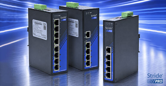 More STRIDE PRO Unmanaged+ Ethernet Switches