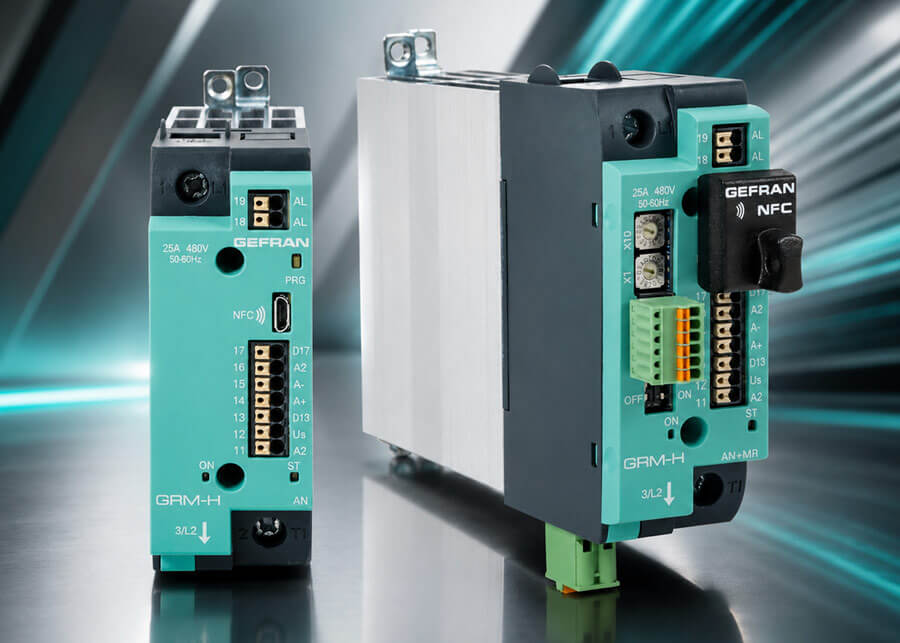 AutomationDirect has added Gefran GRM-H series SCR power controllers that convert analog signals (0–10 V, 4–20 mA), PWM duty-cycle outputs, potentiometer, and discrete ON/OFF commands from PLCs and PID controllers into precise SCR-based control of AC power for industrial heating applications.