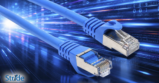STRIDE C6A CMR-rated Ethernet Cables
