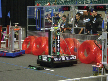 First Robotics Team Finishes Exciting Second Season