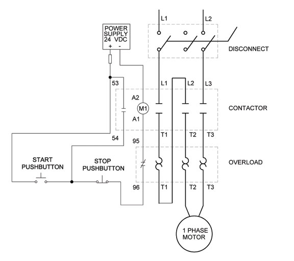 How To Wire A Motor Starter