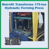 Automation System Retrofit Transforms 175-ton Hydraulic Forming Press