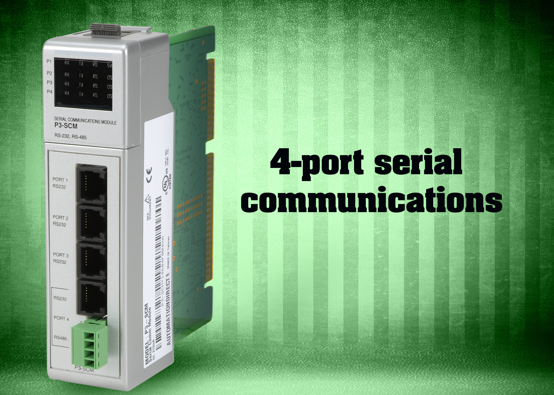 Serial Communications Module to Productivity3000 Controller Line Added