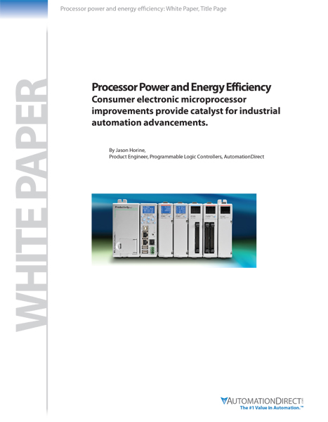 Processor Power and Efficiency | White Paper