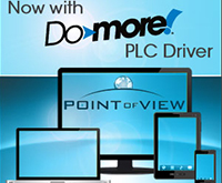 AutomationDirect adds the Do-more Driver to Point of View SCADA/HMI