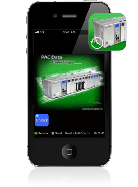 PAC Data Smartphone App for Industrial Automation
