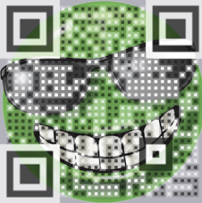 ADC Smiley QR Code 