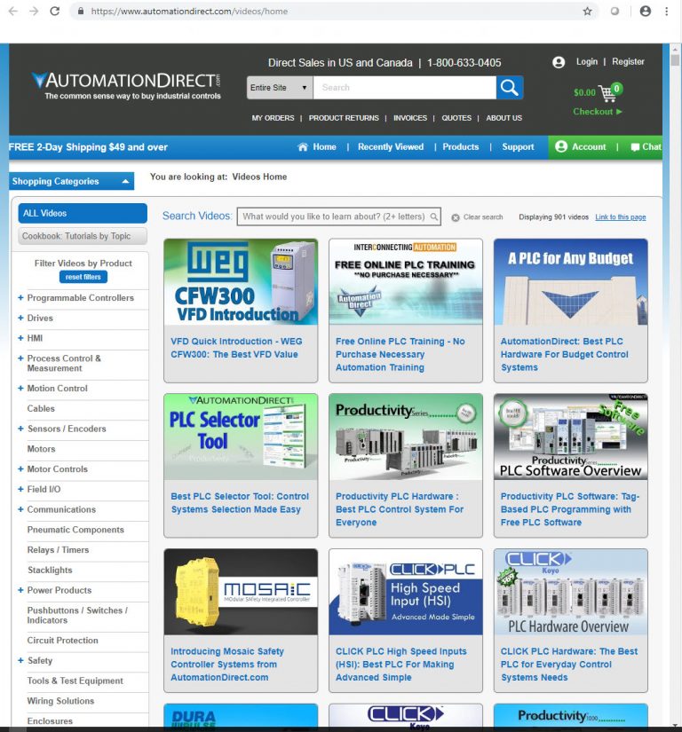 PLC Training & Industrial Automation Learning | Library.AutomationDirect