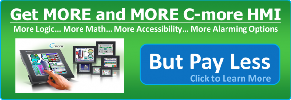 Get More and More C-more HMIs