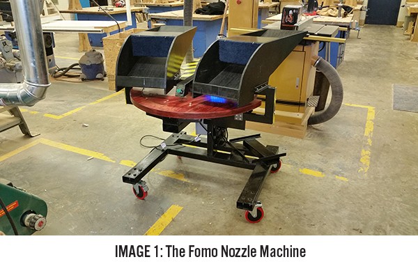 Fomo Nozzle Machine
