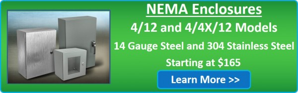 Click here to learn more about our NEMA enclosures