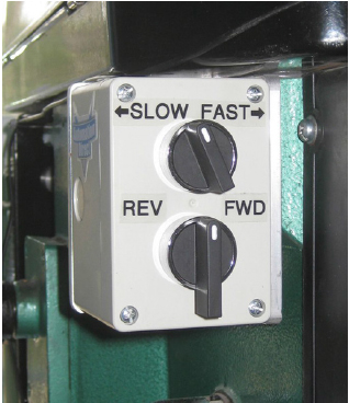 VFD remote control for speed and direction controls