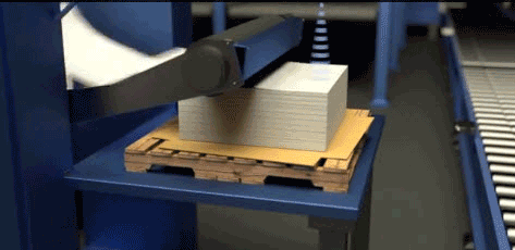 Distance measuring in paper production