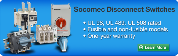 Learn more about Socomec disconnect switches