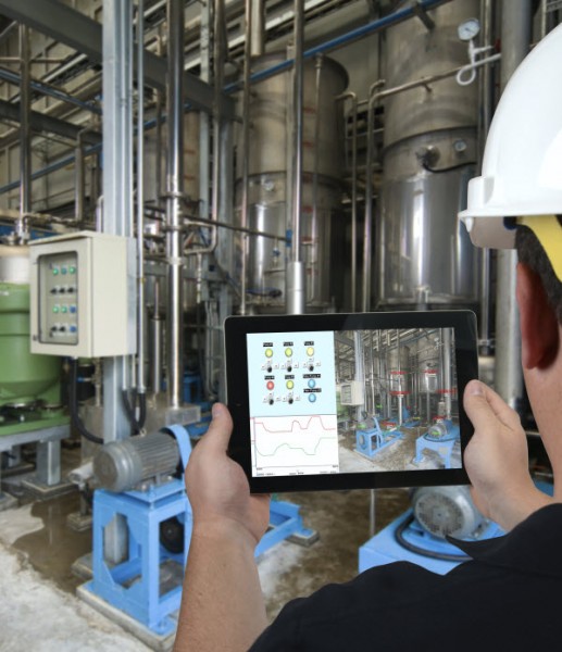 Remote connection to SCADA in factory