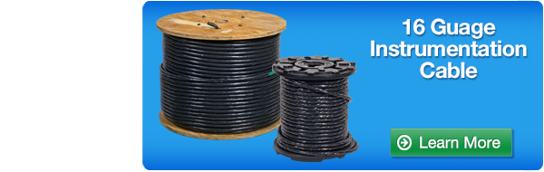 Learn more about our 16-gauge instrumentation cable